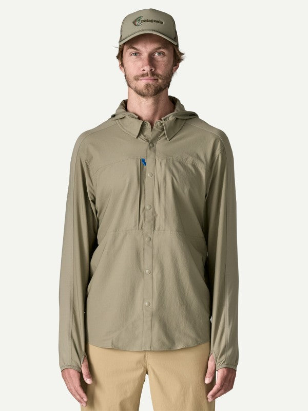 Men's River Rambler Hybrid Sun Hoody #RVGN [41785]｜patagonia