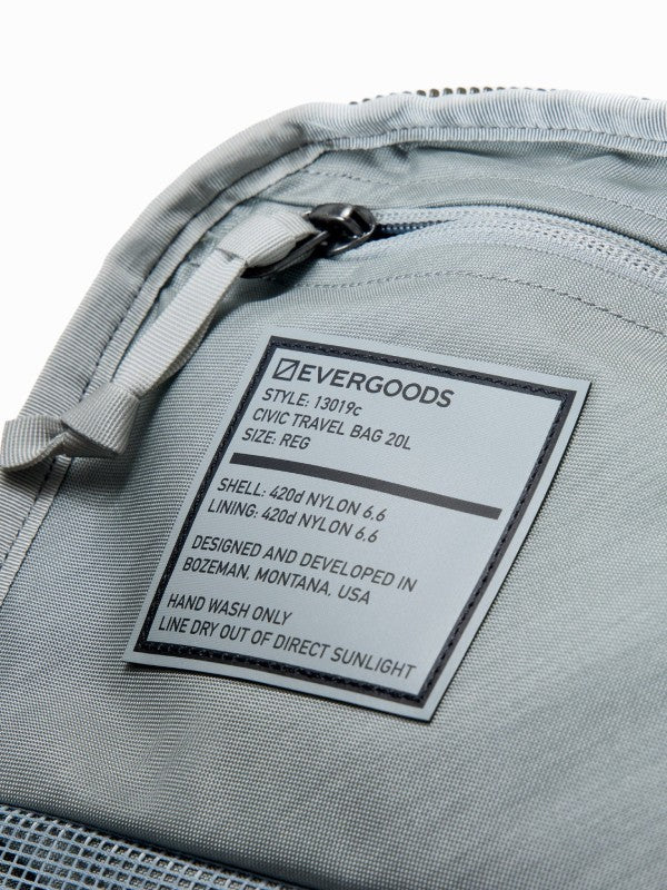 CIVIC TRAVEL BAG 20L #OD Green [CTB20]｜EVERGOODS