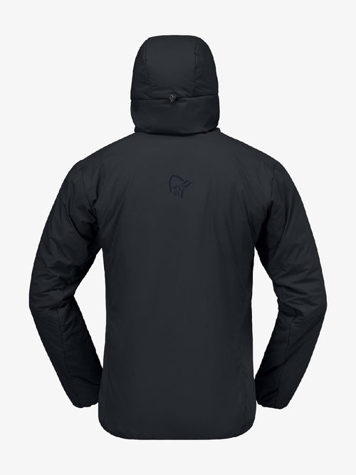 【Men】femund thermo60 Zip Hood #Caviar Black [2660-25]｜Norrona