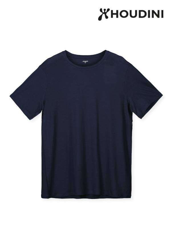 Men's Tree Tee #Blue Illusion [230954]｜HOUDINI