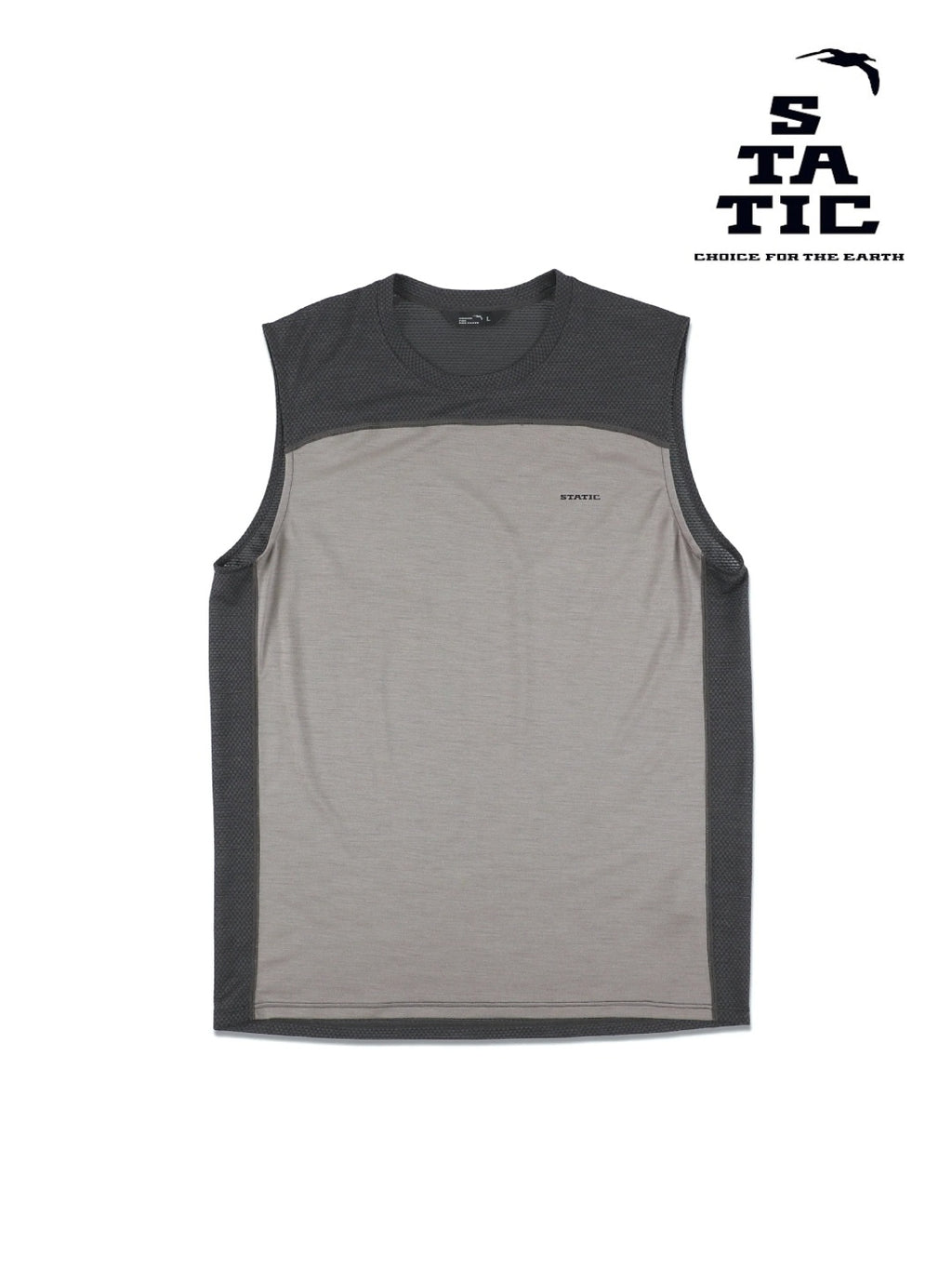 Chord Wool Sleeveless #Teak [105201]｜STATIC