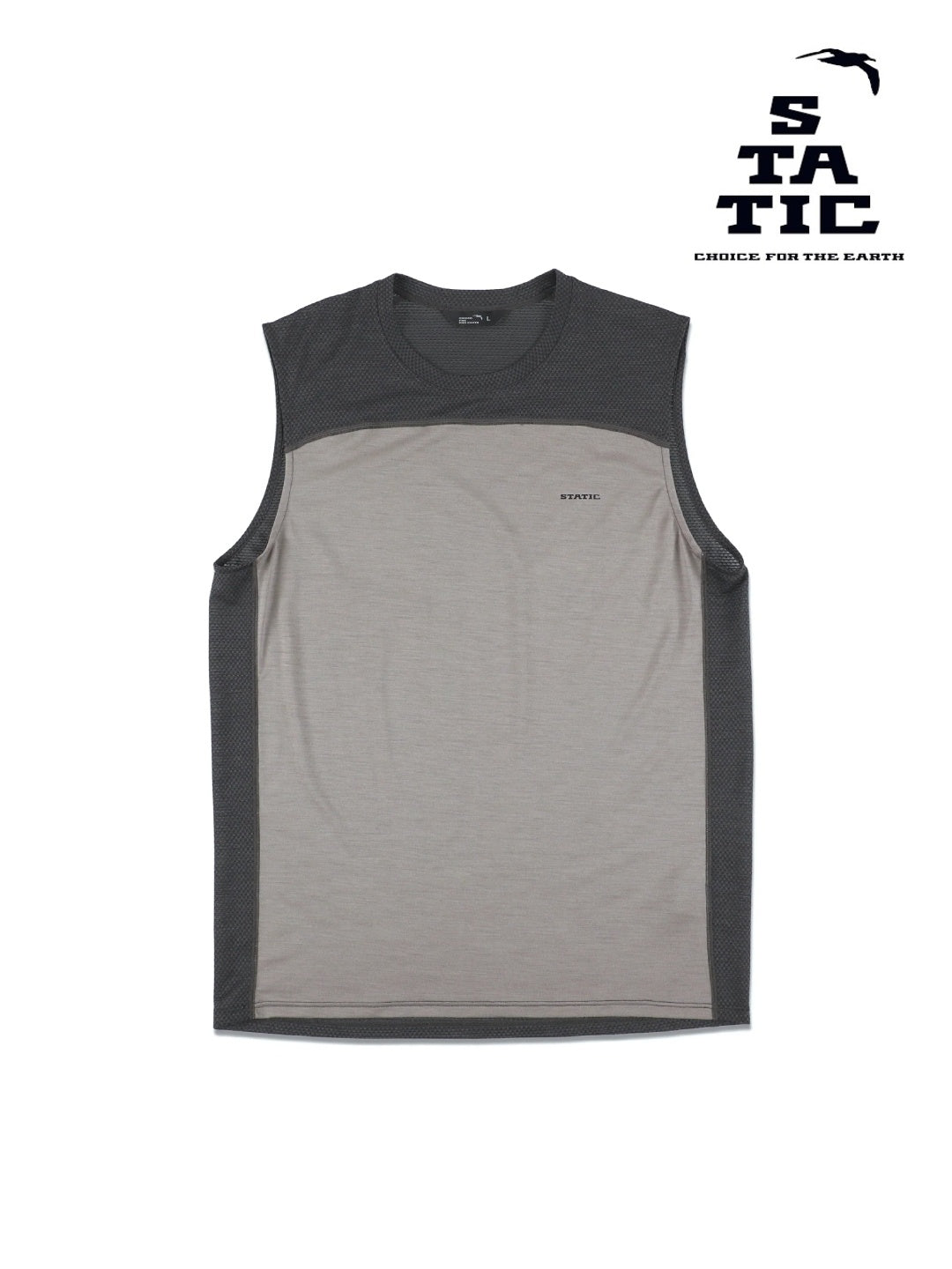 Chord Wool Sleeveless #Teak [105201]｜STATIC