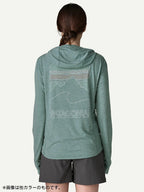 【Women】Women's Cap Cool Sun Hoody - Peak Visions #VLMX [44940]｜patagonia