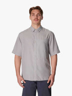 Men's Tree Shortsleeve Shirt #Cloudy Gray [860051]｜HOUDINI