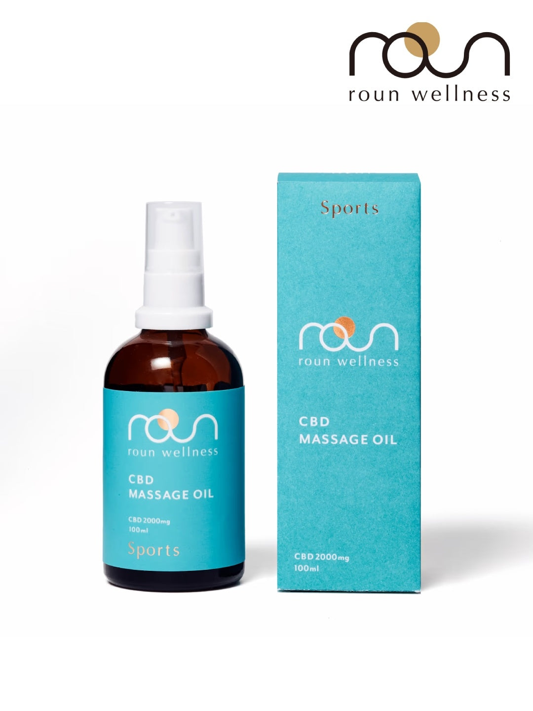 CBDマッサージオイル スポーツ [massage-oil-sp-roun]｜roun