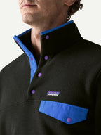 【Men】Men's LW Synchilla Snap-T Pullover #BLKP [25551]｜patagonia