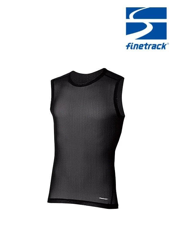 ドライレイヤークールノースリーブ #ブラック [FUM0825]｜finetrack
