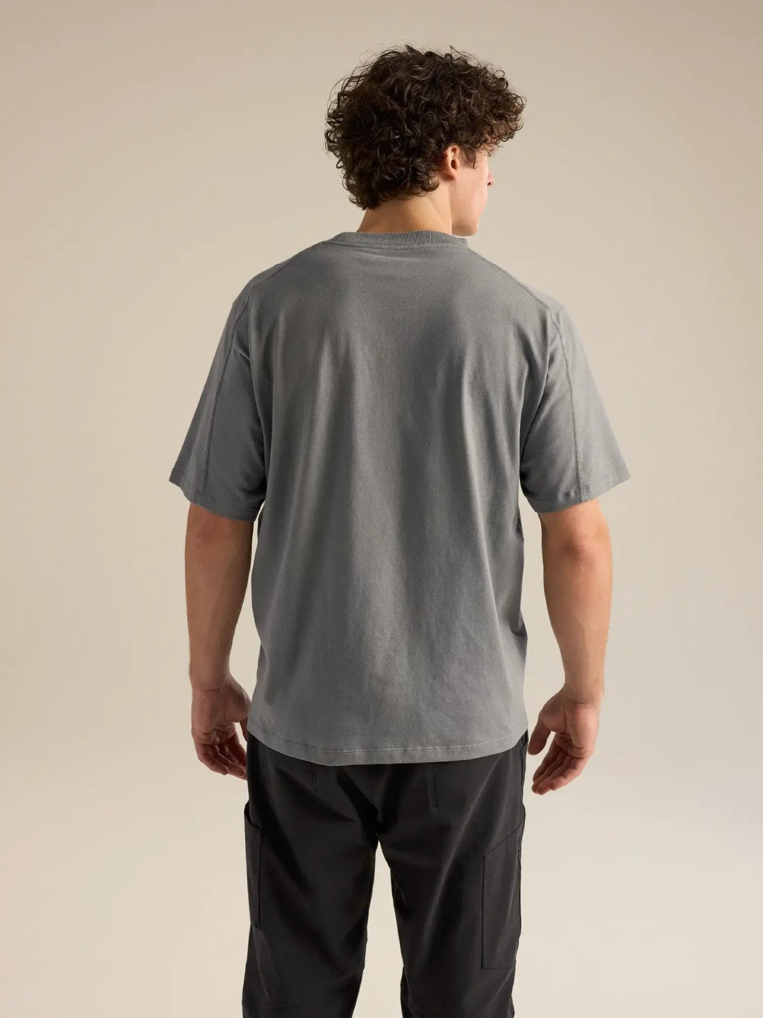 【Men】Kragg Cotton Emblem Crew SS M #Void [X00001070204]｜ARC'TERYX