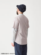 オクタの半袖カーディガン #スミイロ [21095]｜AXESQUIN