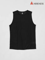 Wool Mesh Tank #BLACK｜HERENESS