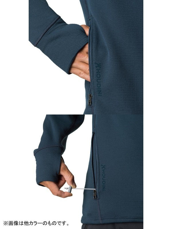 Men's Mono Air Houdi #True Black [220714]｜HOUDINI【Outlet_30】