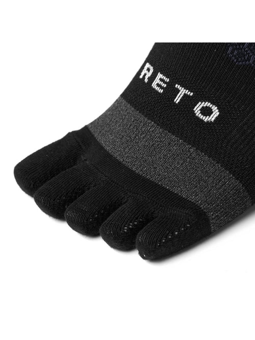 RUNNING SOCKS MIDDLE 5F #ブラック｜RETO