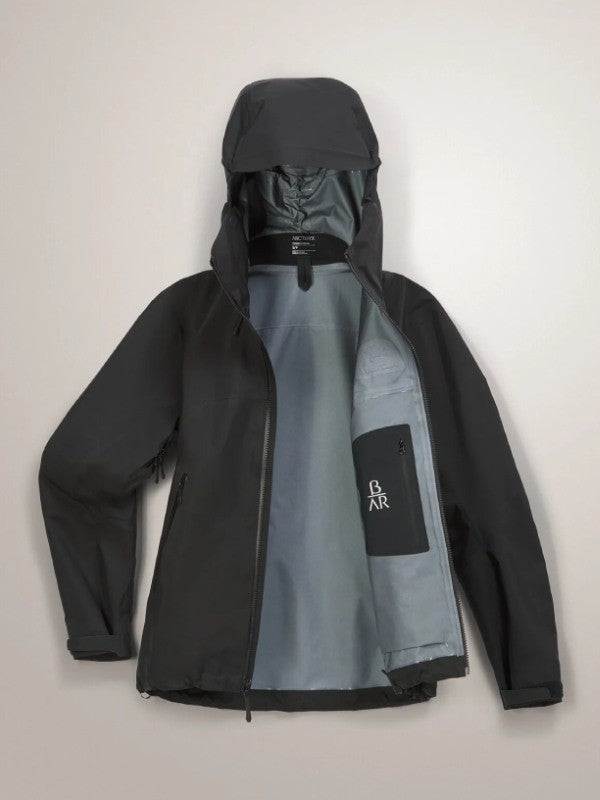 Women's Beta AR Jacket - Stormhood #Black [L08481400]｜ARC'TERYX