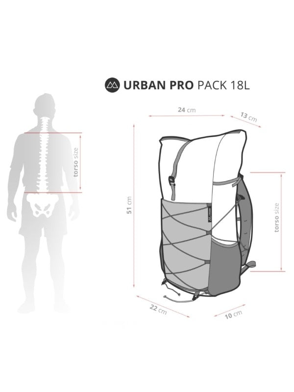 URBAN PRO PACK 18L #Black [urb18 epx blk]｜LITEWAY