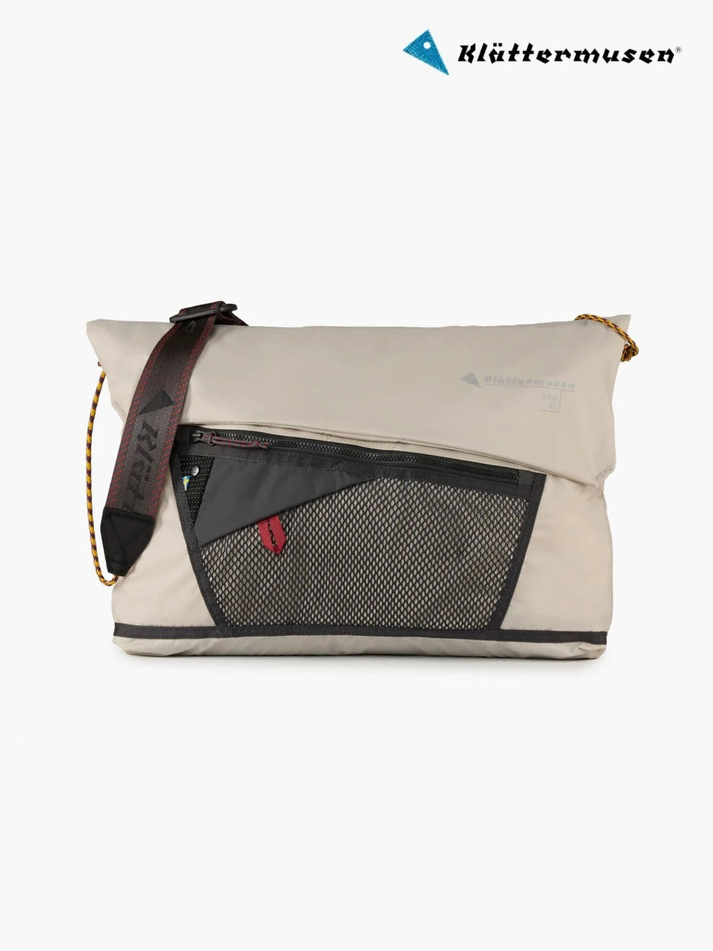 Grid Messenger Bag #Putty Grey [KM-10207]｜Klattermusen