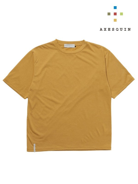 Short sleeve T-shirt #Amber [021073] | AXESQUIN