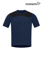 skibotn equaliser tech T-Shirt (M) #Indigo Night [4207-24]｜Norrona
