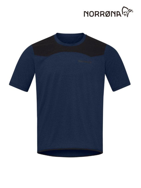 skibotn equaliser tech T-Shirt (M) #Indigo Night [4207-24]｜Norrona