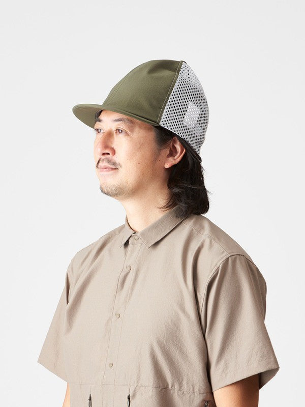 トンガリキャップ Mesh #センザイチャ [013063]｜AXESQUIN