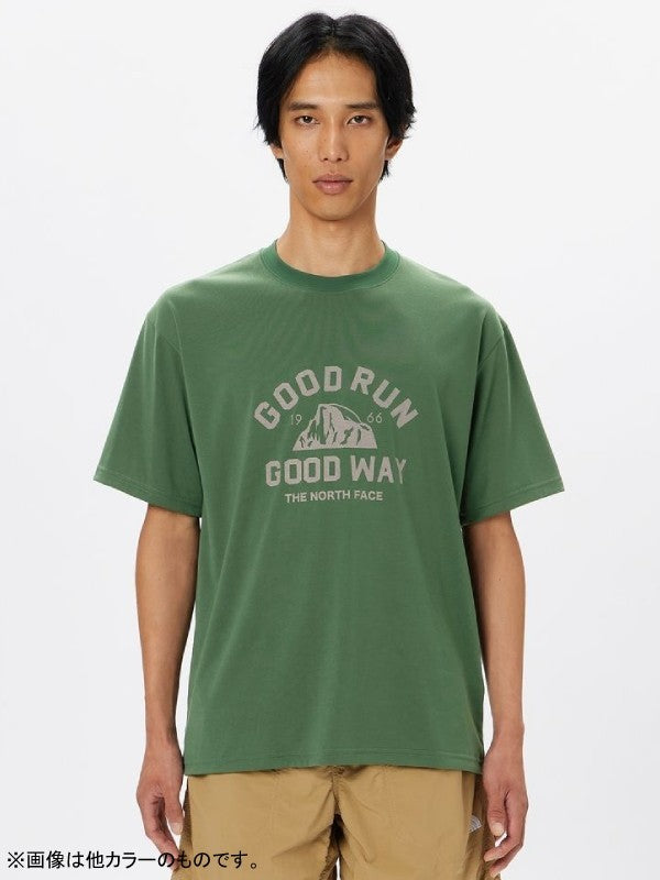 S/S FREE RUN CREW #SE [NT32492]｜北面