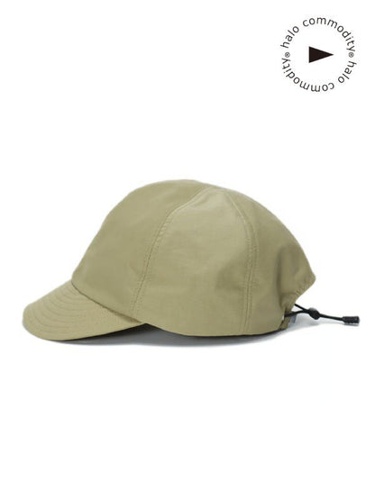 Cord Banner Cap #Khaki [h243-202]｜halo commodity