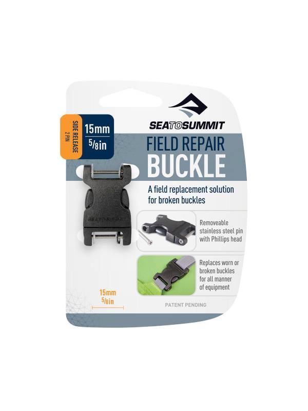 フィールドリペアバックル サイドリリース 2Pin 15mm #ブラック [ST82304]｜SEA TO SUMMIT