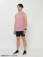 Wool Mesh Tank #LAKE BLUE｜HERENESS