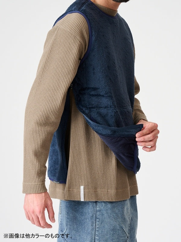 ハイロフトフリースのベスト #ウキグモイロ [021107]｜AXESQUIN