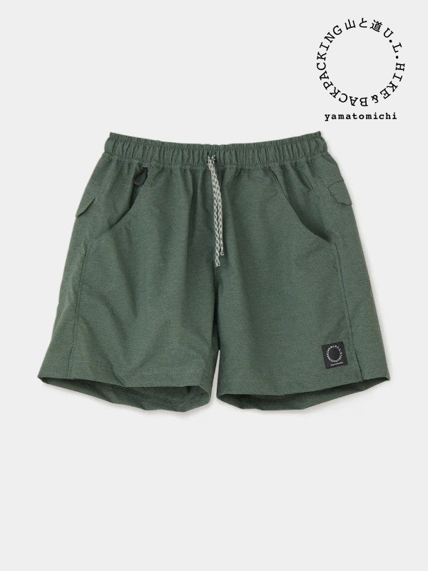 Men's Light 5-Pocket Shorts #Green Haze｜山と道