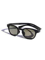 LYELL #MAT BLACK/GY LOCK TEMPLE BLACK｜FLOAT