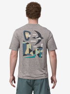 Men's Capilene Cool Daily Graphic Shirt - Lands #GSFY [45385]｜patagonia