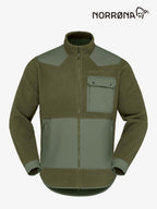 【Men】tamok warm3 Jacket #Olive Night/Deep Lichen Green [1240-26]｜Norrona