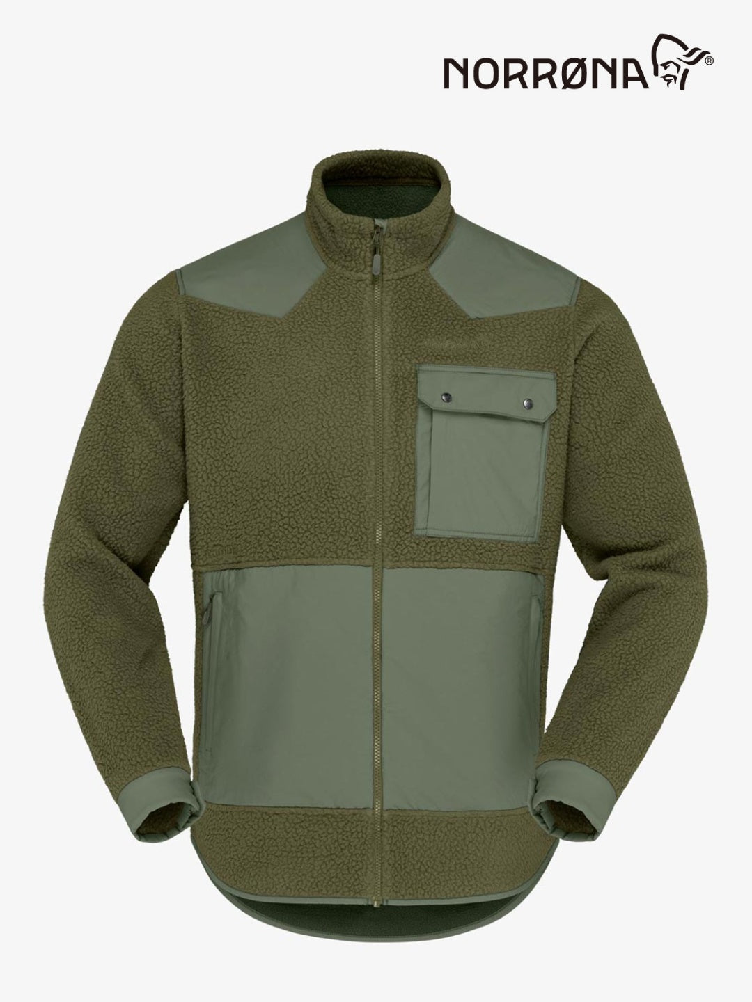【Men】tamok warm3 Jacket #Olive Night/Deep Lichen Green [1240-26]｜Norrona