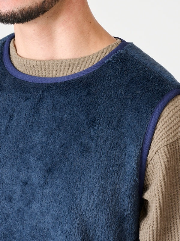 ハイロフトフリースのベスト #アオニビ [021107]｜AXESQUIN