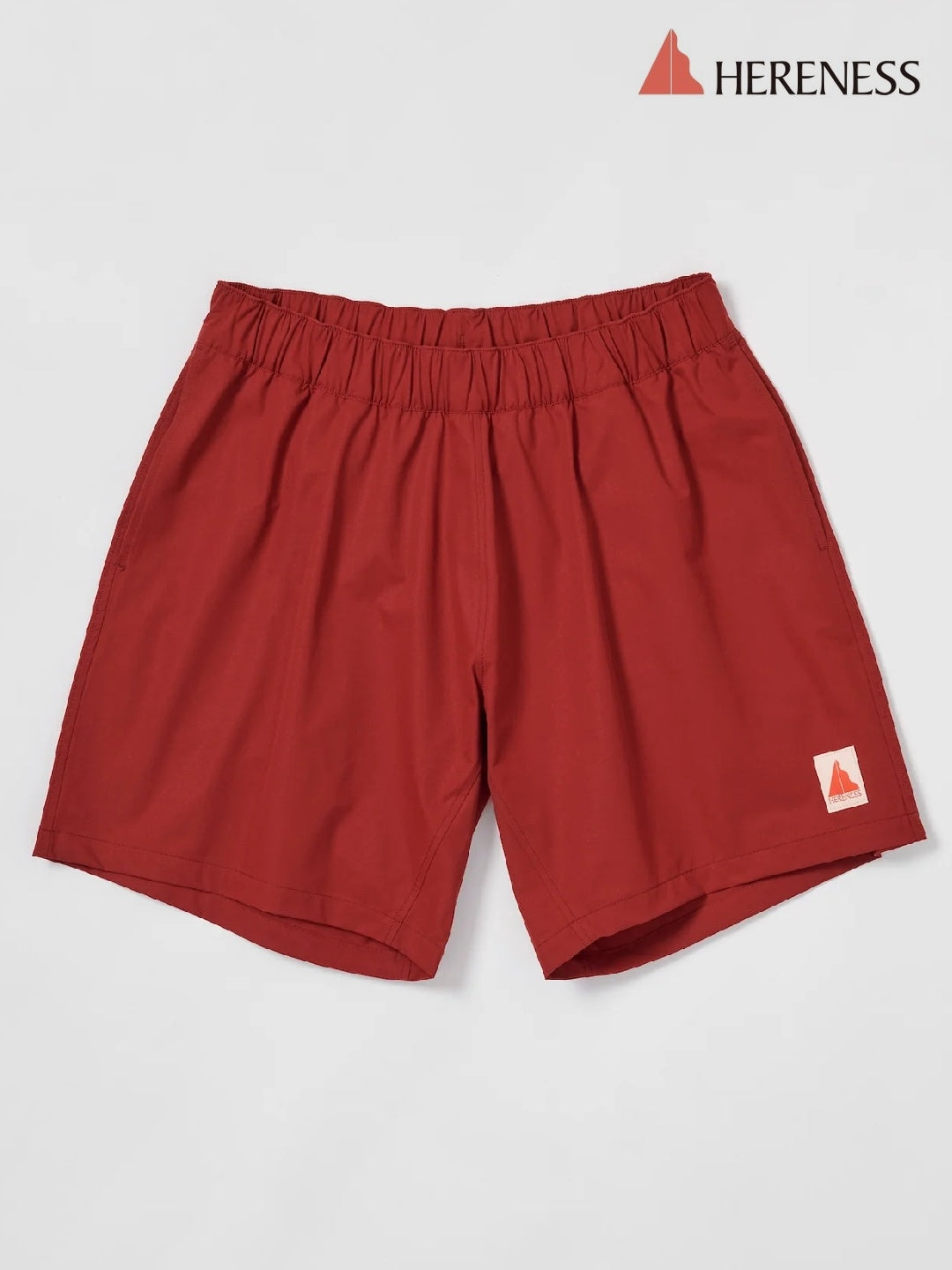 Sugarcane Shorts #Crimson Red [hm-20001]｜HERENESS