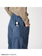ヴィンテージナイロンのカーブパンツ #センザイチャ [022040]｜AXESQUIN