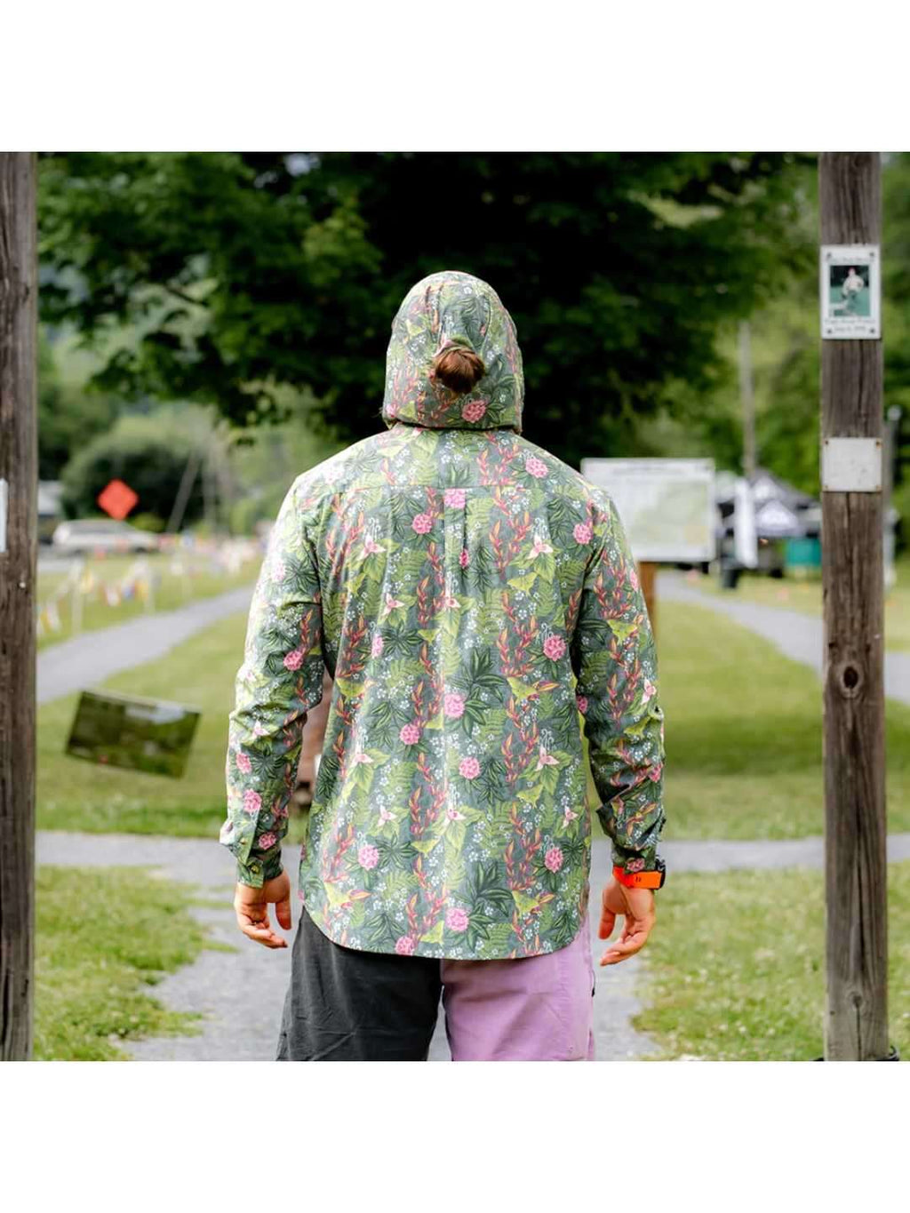TRIPLE CROWN BUTTON DOWN LONG SLEEVE #FOREST BATHING-ATC [TC’BD-LS2]｜Jolly Gear