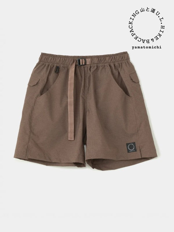 Women's 5-Pocket Shorts #Terracotta｜山と道 – moderate