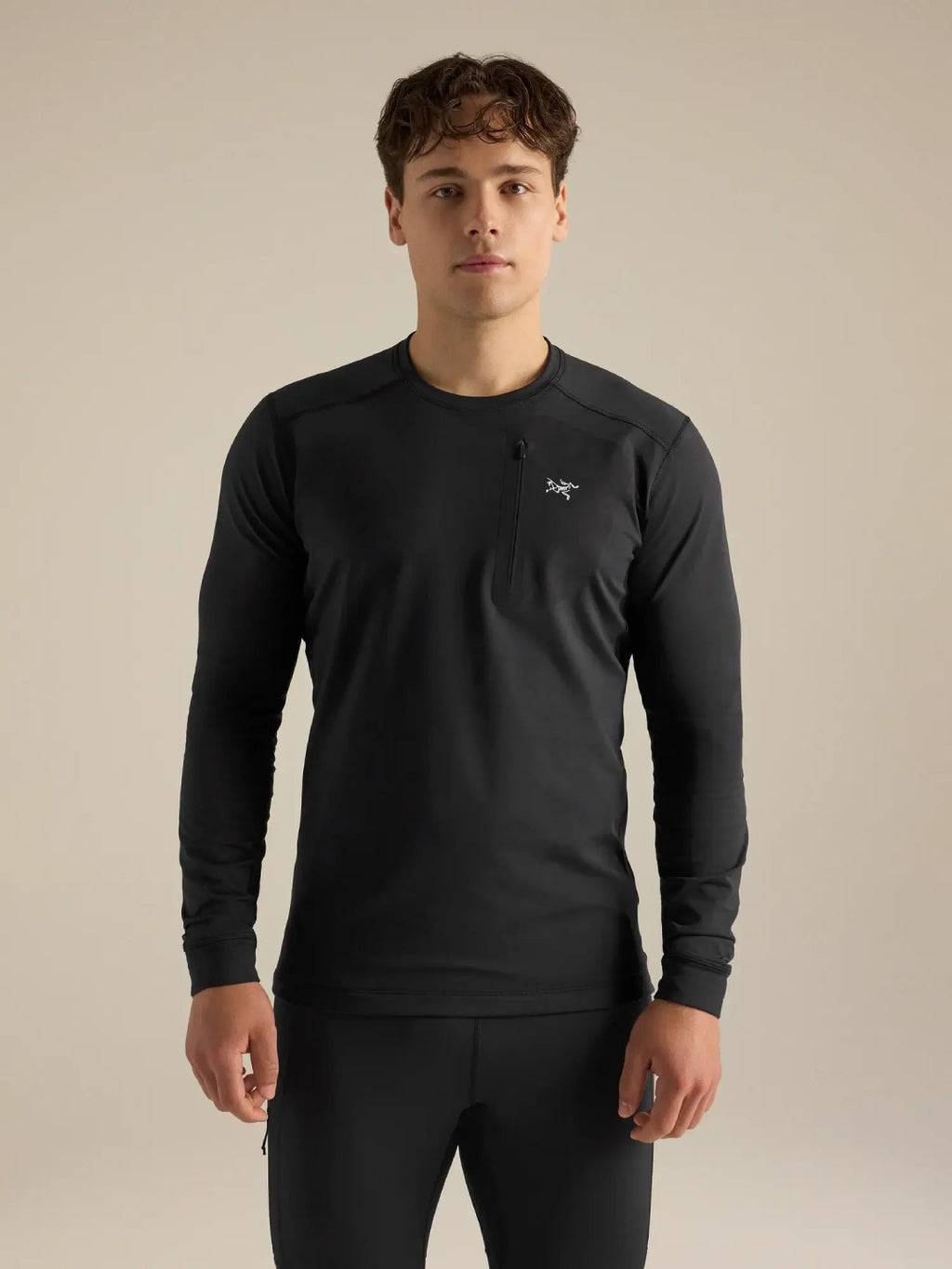 【Men】Rho LT Crew Neck M #Black [X00000941703]｜ARC'TERYX