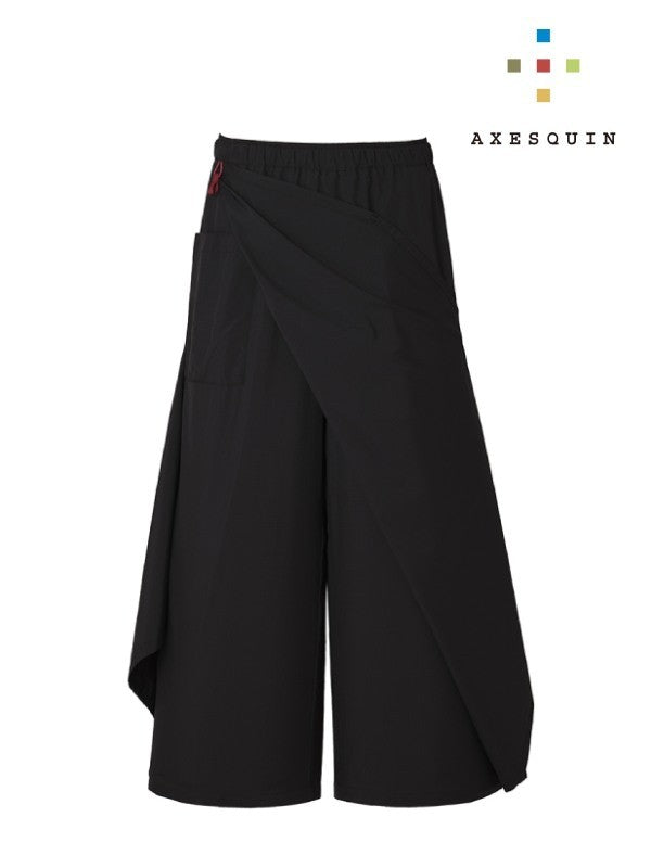 フタエズボン #スミクロ [042032]｜AXESQUIN