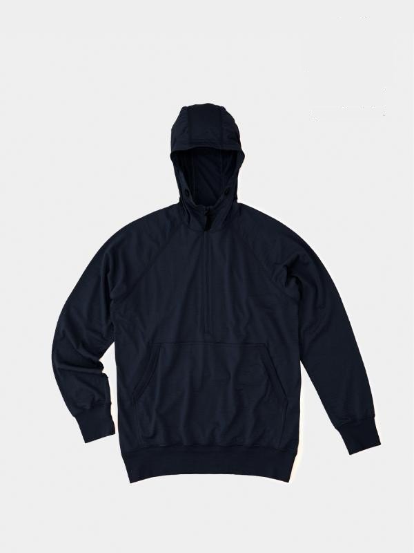 100% Merino Hoody #Gray Marl｜山と道 – moderate