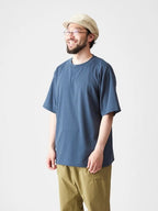 ショートスリーブのＴシャツ #アオニビ [21073]｜AXESQUIN
