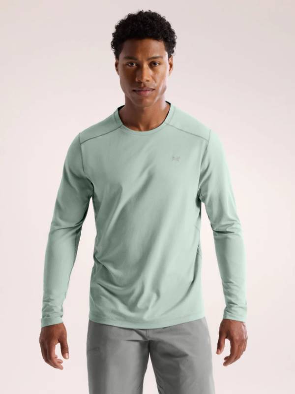 Cormac Crew LS M #Stone Green Heather [X00000971908]｜ARC'TERYX