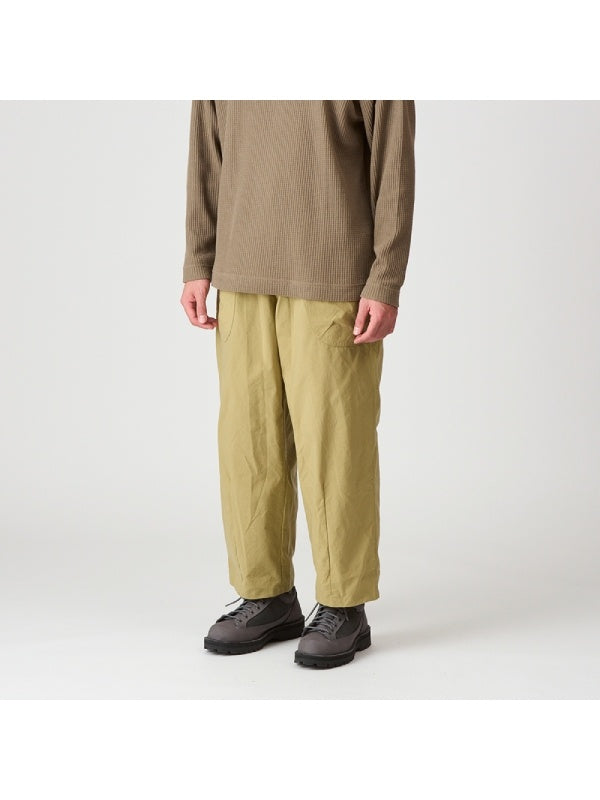 ヴィンテージナイロンのカーブパンツ #コビチャ [022040]｜AXESQUIN