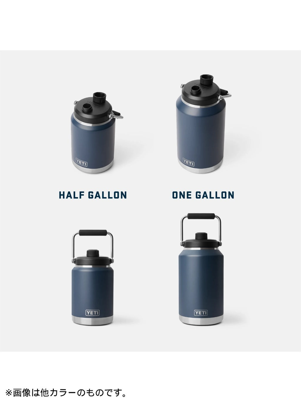 1/2G JUG 2.0 #BLACK [21071501992]｜YETI