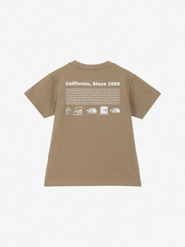 Kid's T S/S Historical Logo Tee #CK [NTT32556]｜THE NORTH FACE【Outlet_40】