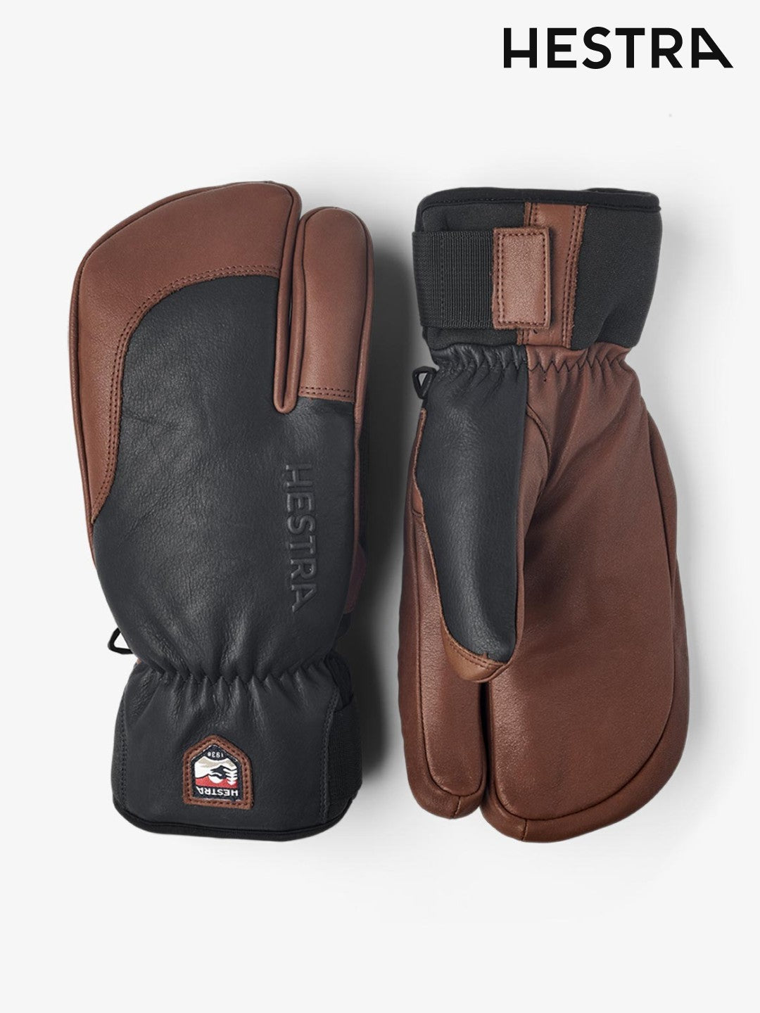 Topo 3-Finger #Navy/Brown [33872]｜HESTRA