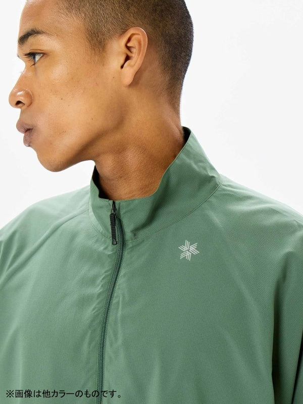 Floating Wind Shell Half Zip Pullover #BK [GM15102]｜GOLDWIN