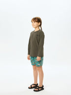 Kid's Novelty Class V Short #FL [NBJ42534]｜THE NORTH FACE【Outlet_40】