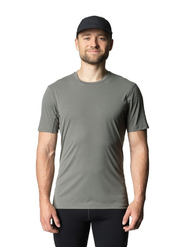 Men's Pace Air Tee #Geyser Grey [860019]｜HOUDINI【Outlet_30】